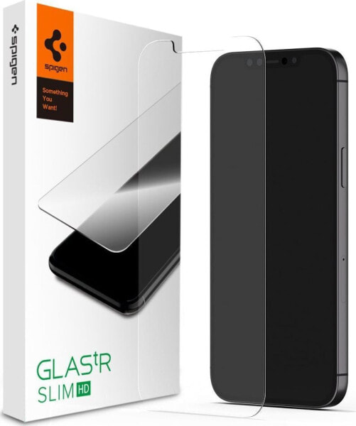 Spigen SZKŁO HARTOWANE SPIGEN GLAS.TR SLIM IPHONE 12/12 PRO