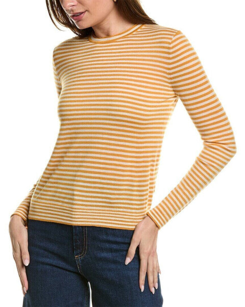 Женский свитер Lafayette 148 New York с полосками из кашемира