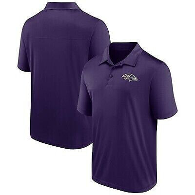 NFL Baltimore Ravens Men's Shoestring Catch Polo T-Shirt - S