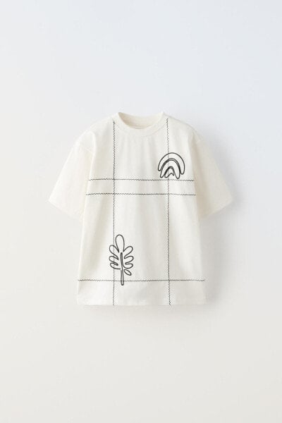 Embroidered t-shirt