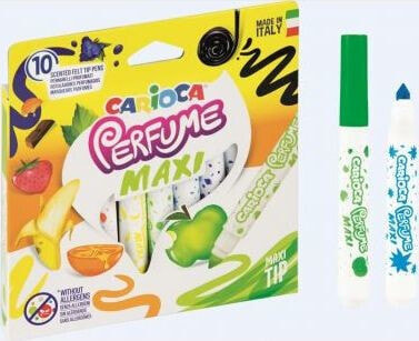 Carioca Pisaki zapachowe Perfume Maxi 10 kolorów