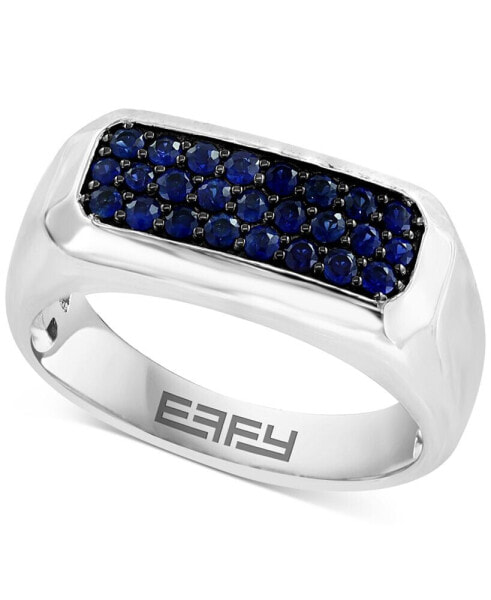 Кольцо EFFY Men's Sapphire Cluster