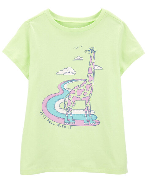 Kid Giraffe Graphic Tee S