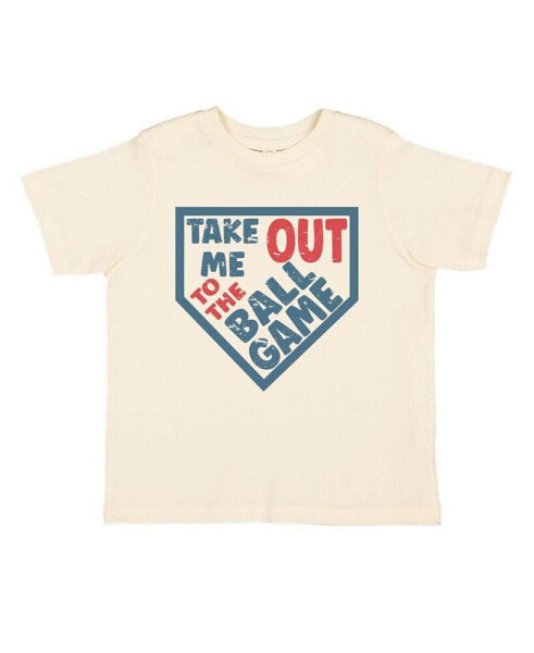 Toddler Boys Take Me Out To The Ball Game Short Sleeve T-Shirt