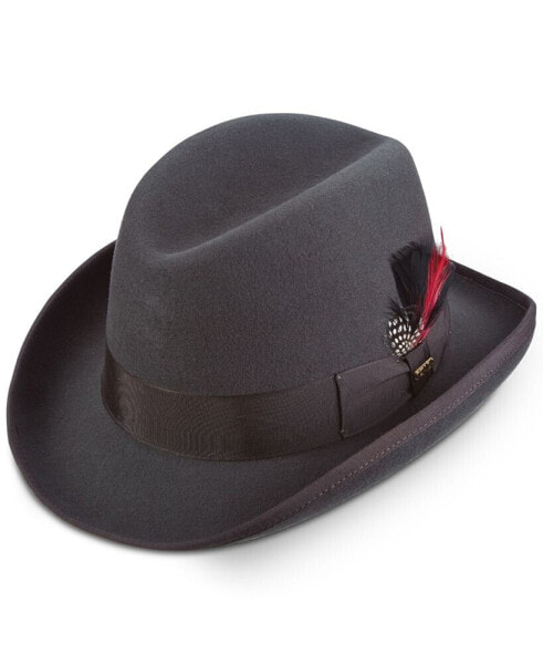 Men's Wool Homburg Hat