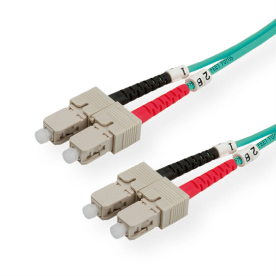 ROTRONIC-SECOMP LWL-Kabel duplex 50/125µm OM3 SC/SC 2,0m - Cable - Multimode fiber