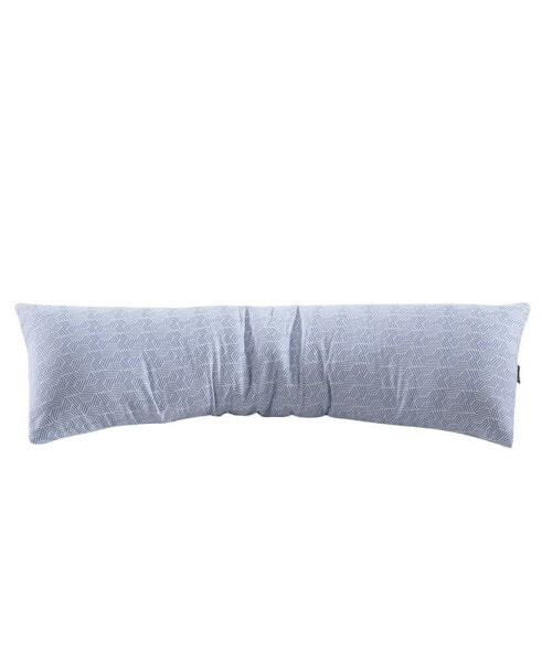 Подушка для тела Smithsonian Sleep Collection с памятью охлаждающего геля и охлаждающим чехлом.