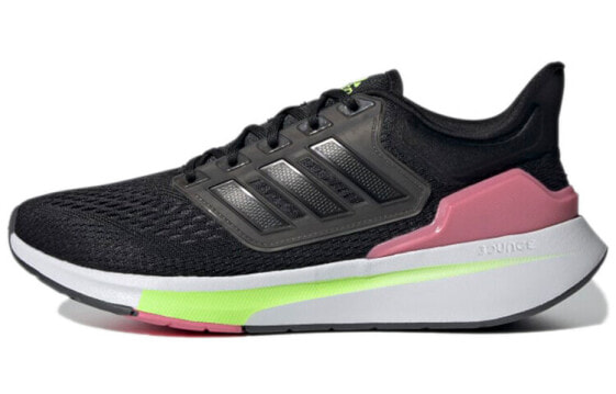 adidas EQ21 Run 耐磨防滑减震 低帮 跑步鞋 女款 黑白 / Кроссовки Adidas EQ21 Run H68076