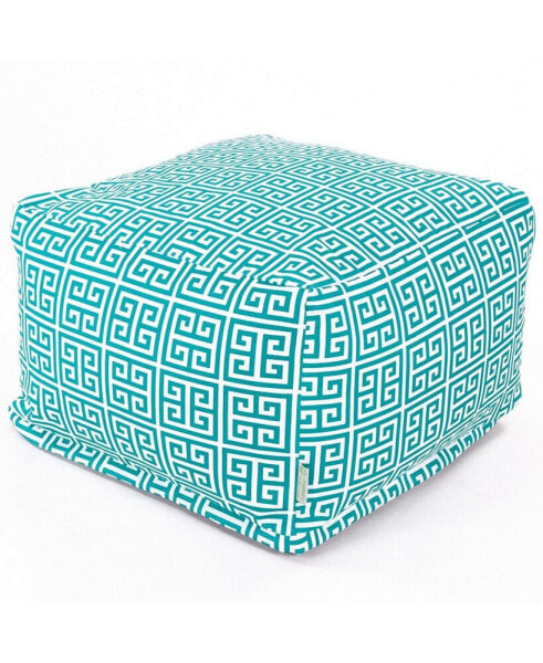 Towers Ottoman Square Pouf 27" x 17"