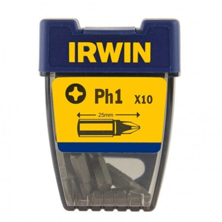 Наконечник IRWIN PH1 x 25 мм / 10 шт. для работы с винтами и шурупами