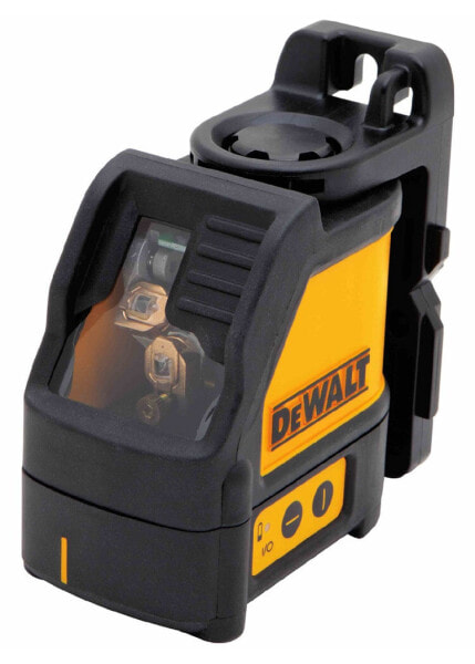 Лазерный нивелир DeWalt DW088K - 10 м - 0.3 мм/м - 4° - 640 нм (< 1 мВт) - Черный - Оранжевый - 1/4"