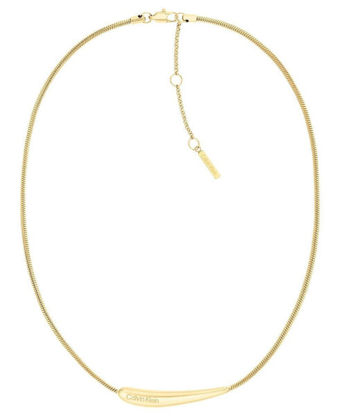 Calvin Klein linear Drop Necklace