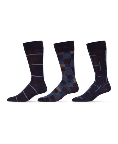 Men's Basic Assortment Socks, Pack of 3
