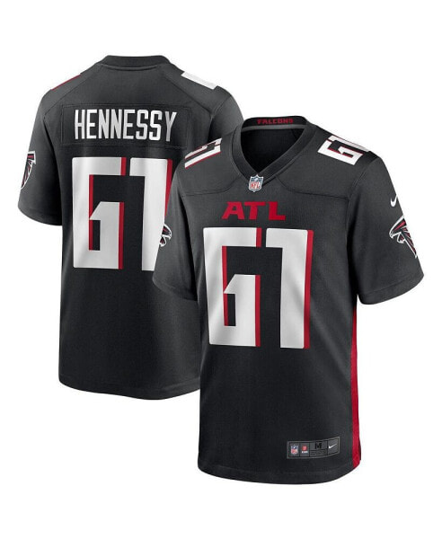 Men's Matt Hennessy Black Atlanta Falcons Player Game Jersey