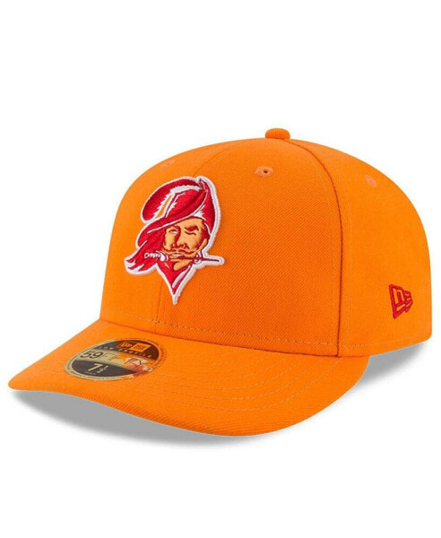 Men's Orange Tampa Bay Buccaneers Omaha Throwback Low Profile 59FIFTY Fitted Hat