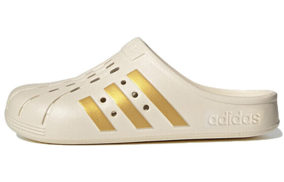 adidas Adilette Clogs 休闲运动拖鞋 男女同款 米色 / Сланцы Adidas Adilette Clogs GY1827