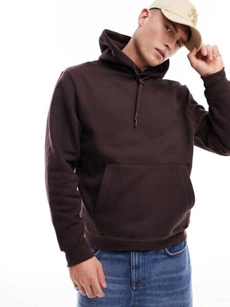 River Island hoodie in brown