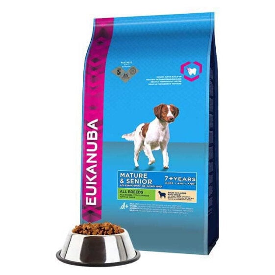 EUKANUBA Mature And Senior Adult Lamb Rice 2.5kg Dog Food