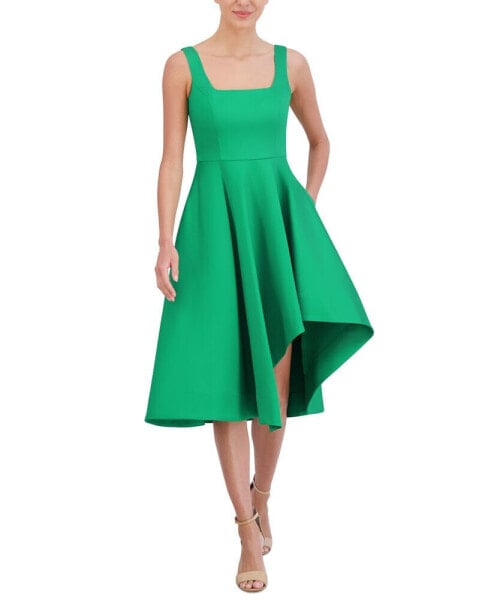 Women's Asymmetrical Midi Dress