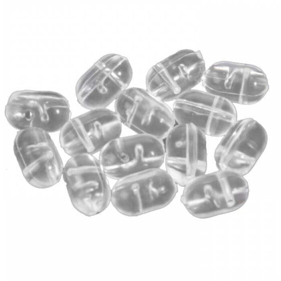 VERCELLI Double Holes Oval beads 16 units