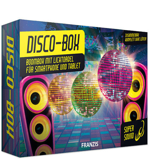 Игровой набор Franzis Verlag Disco-Box Bausätze Sound & Light для детей от 14 лет