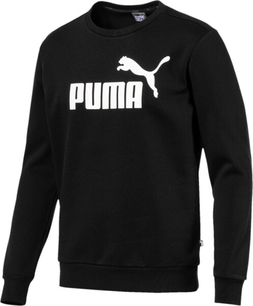 Puma Bluza męska ESS Logo Crew czarna r. M