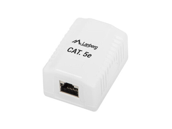 Lanberg OS5-0001-W - 66 block - Cat5e - White - Acrylonitrile butadiene styrene (ABS)