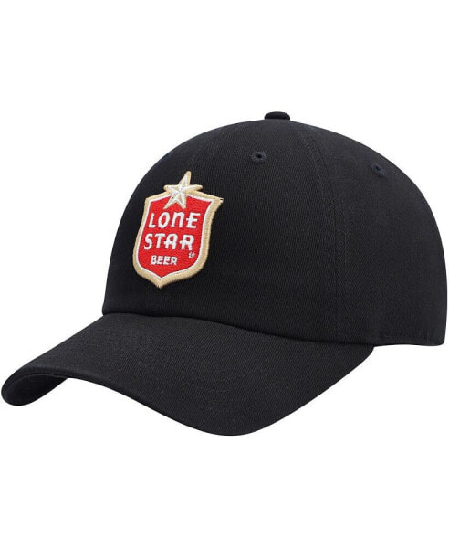 Men's Black Lone Star Beer Ballpark Adjustable Hat