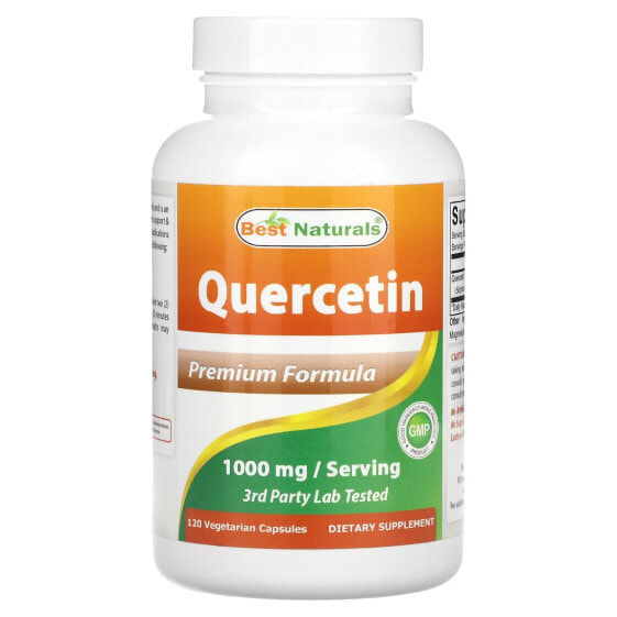 Quercetin, 1,000 mg, 120 Vegetarian Capsules (500 mg per Capsule)