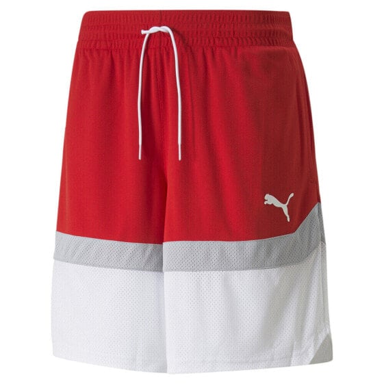 Puma Splash Basketball Shorts Mens Size M Casual Athletic Bottoms 53619003