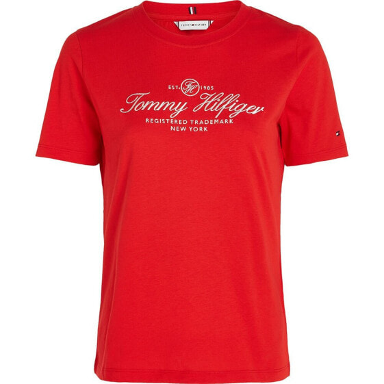 TOMMY HILFIGER Script Regular Fit short sleeve T-shirt