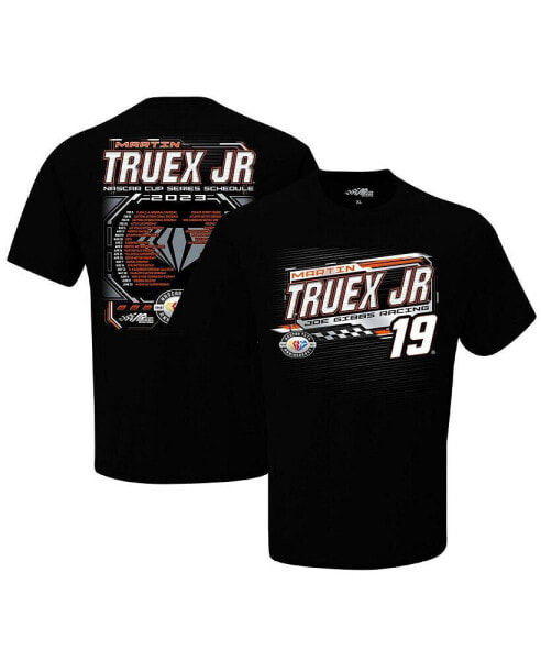 Men's Black Martin Truex Jr 2023 NASCAR Cup Series Schedule T-shirt
