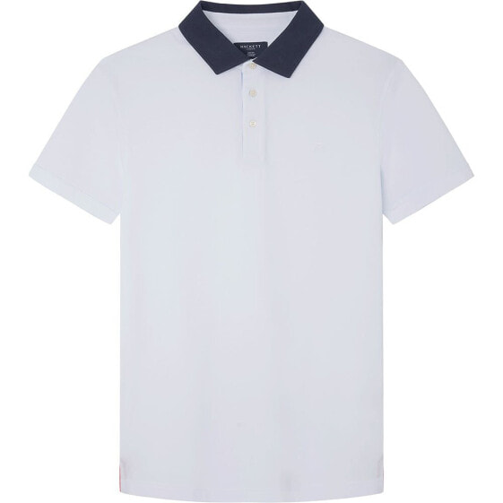 HACKETT Selvedge Placket short sleeve polo