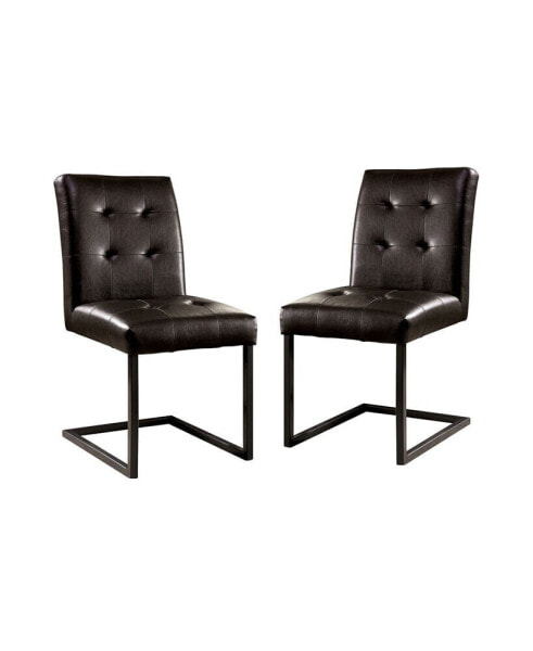 Hannet Tufted Side Chair- Set of 2