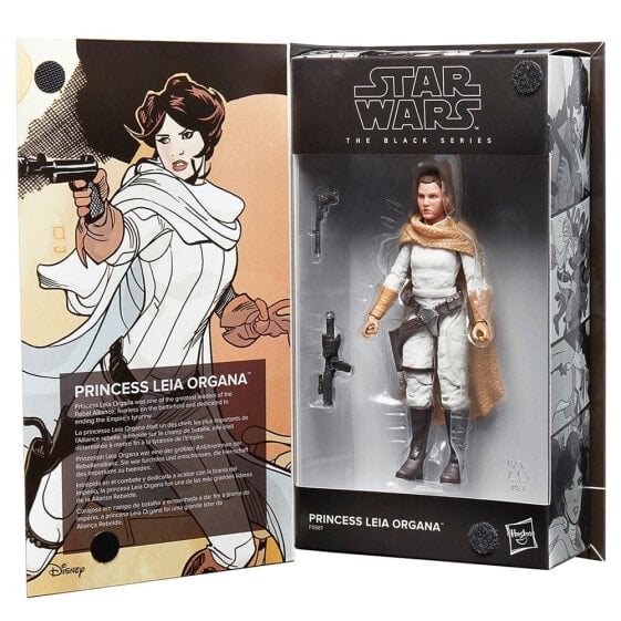STAR WARS Princess Leia Organa Comic The Black Series Figure
