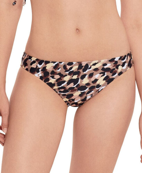 Women's Animal-Print Hipster Bikini Bottoms, Created for Macy's