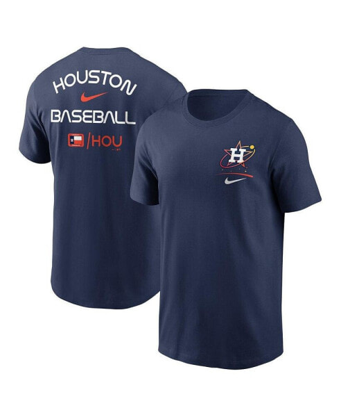 Men's Navy Houston Astros City Connect 2-Hit T-shirt