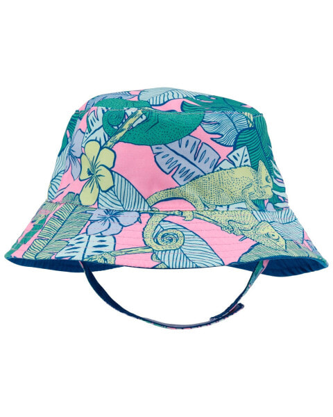 Baby Tropical Swim Reversible Bucket Hat 12-24M