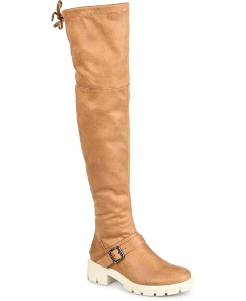 Women's Salisa Wide Calf Lug Sole Boots