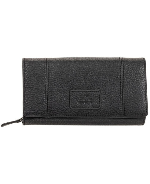 Кошелек Mancini Pebbled Collection Mini Clutch