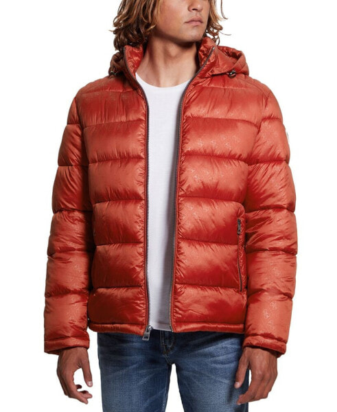 Men's Adam Puffer Jacket with Removable Hood