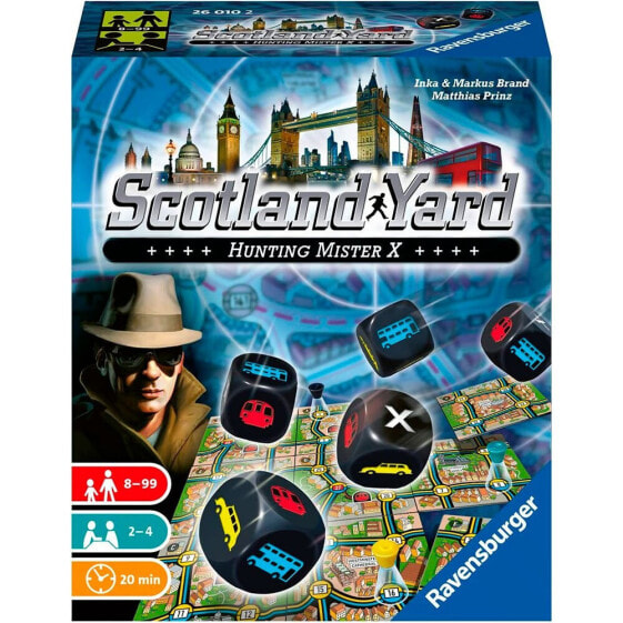 Настольная игра Ravensburger Scotland Yard Says (Dice)