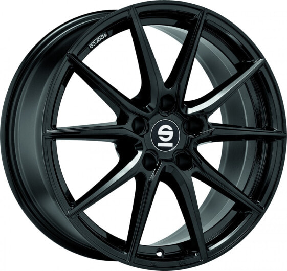 Колесный диск литой Sparco DRS gloss black 7.5x17 ET48 - LK5/112 ML73.1