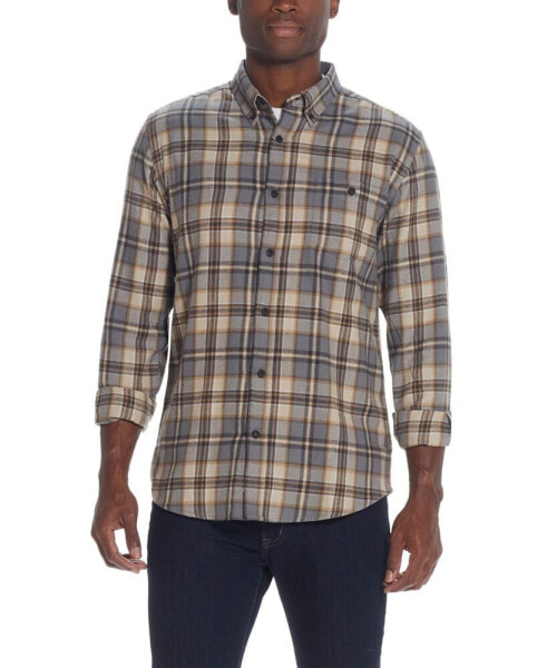 Men's Antique-Like Flannel Shirt