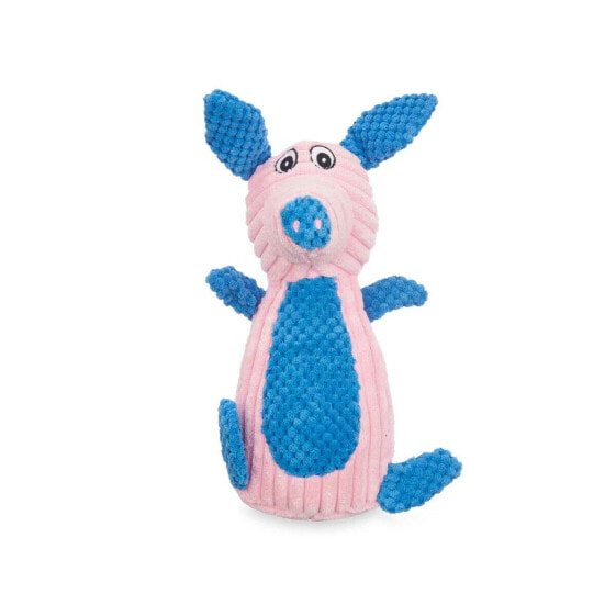 Игрушка для собак Синий Розовый Хряк 27 x 11,5 x 19 cm Плюшевый cо звуком
