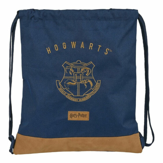 Сумка-рюкзак на веревках Harry Potter Тёмно Синий 35 x 1 x 40 cm