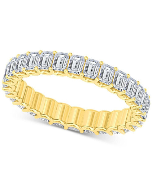 Diamond Emerald-Cut Eternity Band (2 ct. t.w.) in Platinum or 14k Gold