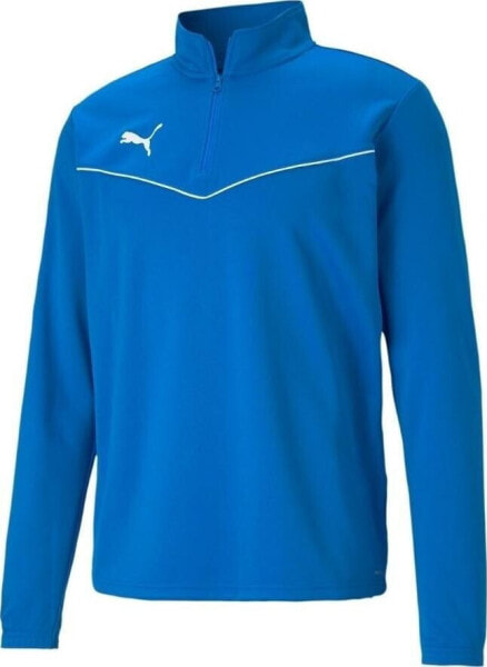 Puma Bluza męska Puma teamRISE 1 4 Zip Top niebieska 657394 02 M