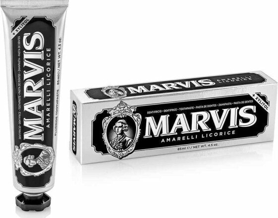 Marvis Fluoride Toothpaste pasta do zębów z fluorem Amarelli Licorice 85ml