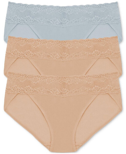 Bliss Perfection Lace Waist Bikini Underwear 3-Pack 756092MP